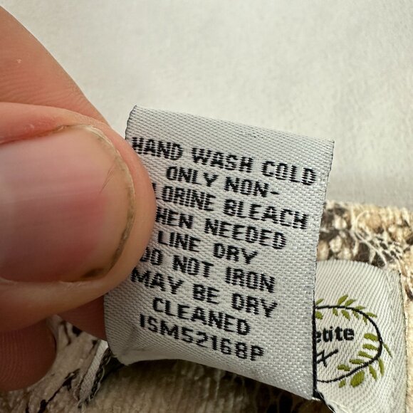 Molly & Max Petite Snake Print Jacket PM 95% Polyester 5% Spandex - Picture 4 of 4